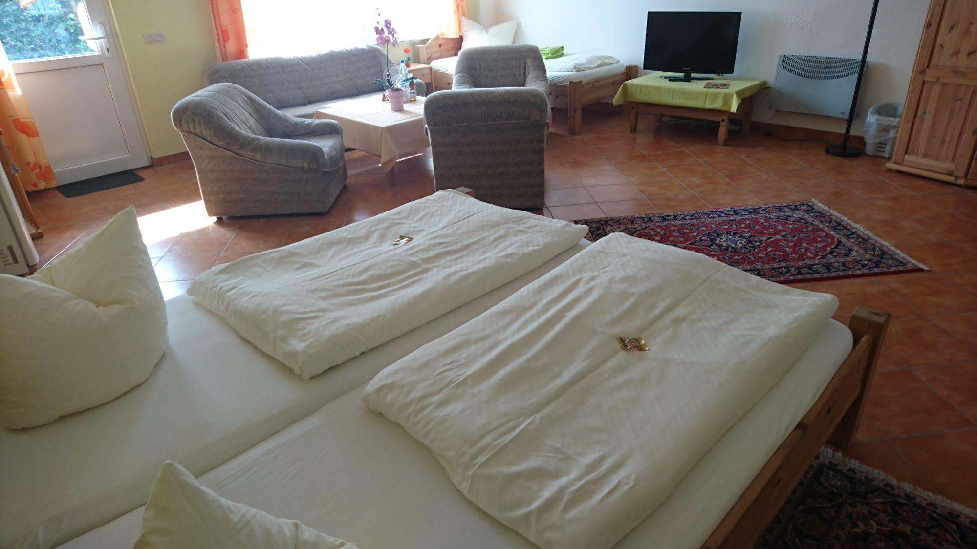 לובנאו Hotel-Pension Am Muehlberg מראה חיצוני תמונה